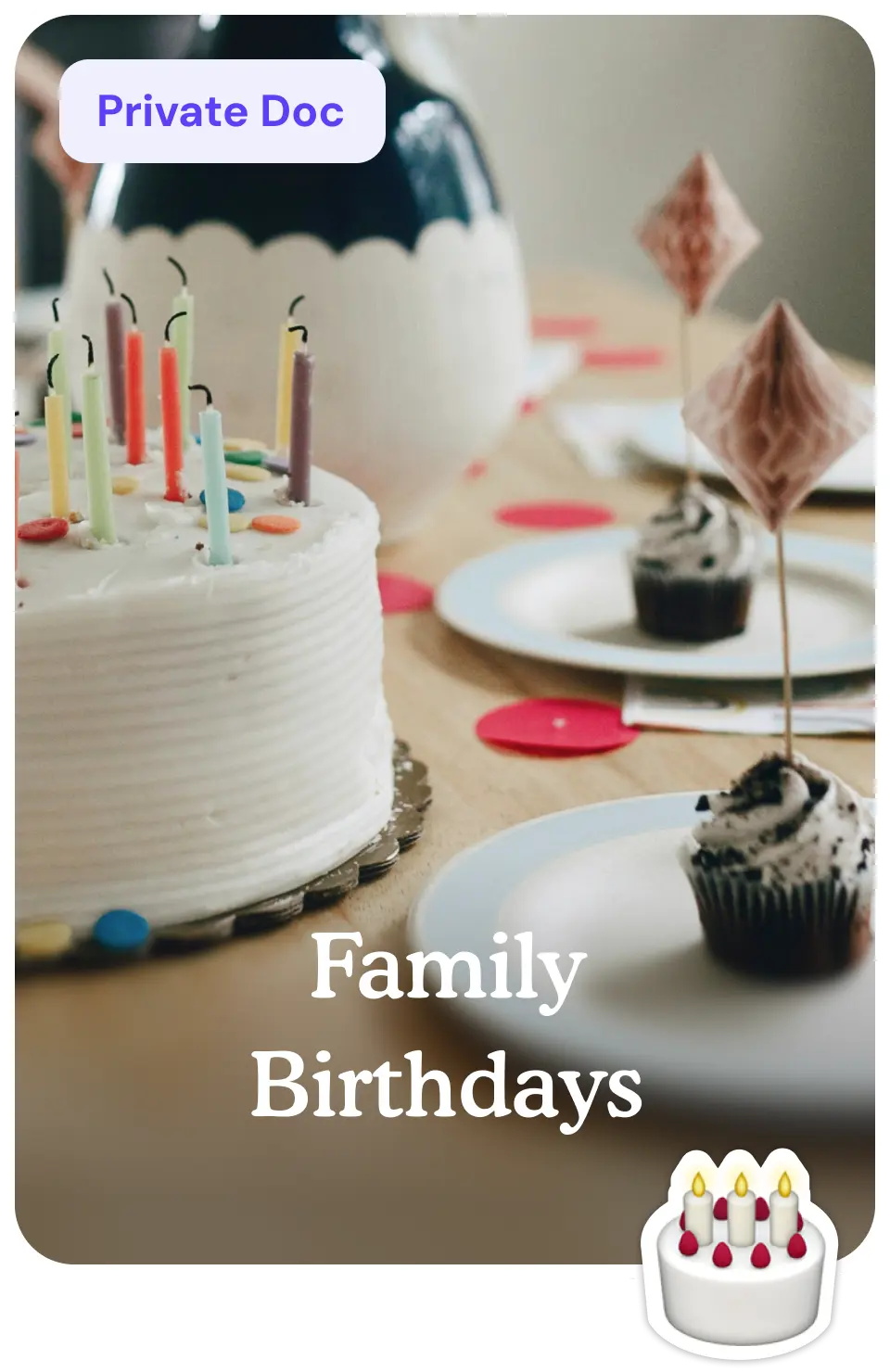 Family Birthdays