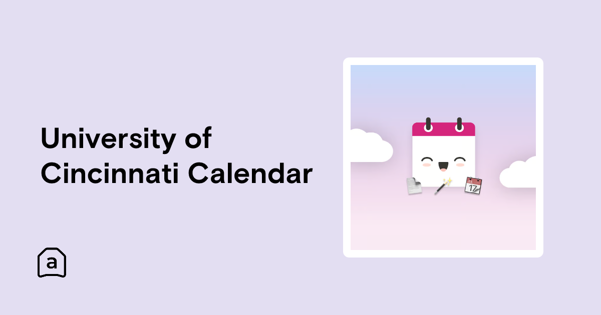 University of Cincinnati Calendar | Agenda Hero